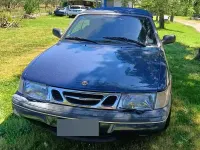 Usata Saab 900 Cabriolet 1996 Blu Cabrio