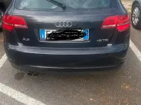 Usata Audi A3 105 CV (77 kW) 2010 Nero Utilitaria
