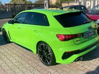 Usata Audi RS3 Performance 400 CV (294 kW) 2022 Verde Berlina