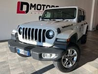 Usata Jeep Wrangler Unlimited Sahara 200 CV (147 kW) 2018 Bianco SUV