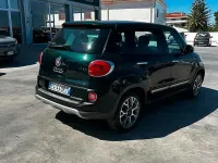 Usata Fiat 500L Trekking 95 CV (69 kW) 2017 Verde Monovolume