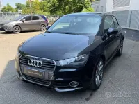 Usata Audi A1 Attraction 105 CV (77 kW) 2012 Nero Utilitaria