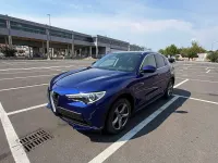 Usata Alfa Romeo Stelvio Business 201 CV (147 kW) 2022 Blu/azzurro SUV