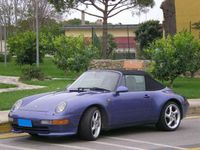 Usata Porsche 993 286 CV (210 kW) 1997 Blu/azzurro Cabrio
