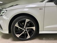 Usata Audi A3 S-Line 116 CV (85 kW) 2019 Bianco Berlina