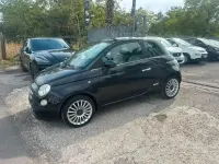Usata Fiat 500 Lounge 69 CV (50 kW) 2009 Nero Cabrio