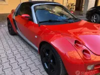 Usata Smart Roadster 82 CV (60 kW) 2003 Rosso Cabrio
