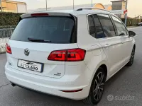 Usata VW Golf Sportsvan Highline 110 CV (80 kW) 2015 Bianco Monovolume