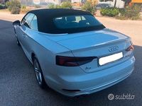 Usata Audi A5 Cabriolet Business 190 CV (139 kW) 2019 Bianco Cabrio