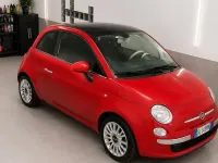 Usata Fiat 500 100 CV (73 kW) 2007 Rosso Berlina