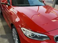 Usata BMW 218 136 CV (100 kW) 2015 Rosso Cabrio