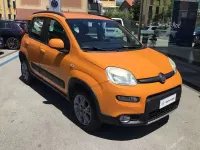 Usata Fiat Panda 4x4 S 75 CV (55 kW) 2013 Arancione Utilitaria