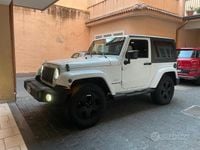 Usata Jeep Wrangler Sahara 2012 Bianco SUV
