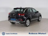 Usata VW T-Roc Style 110 CV (80 kW) 2024 Nero SUV