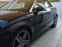 Usata Audi A3 Cabriolet S-Line 150 CV (110 kW) 2015 Nero Cabrio