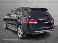 Usata Mercedes GLE350 Exclusive 258 CV (189 kW) 2018 Blu scuro metallizzato SUV