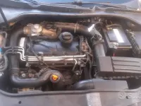 Usata VW Golf 105 CV (77 kW) 2008 Nero Monovolume