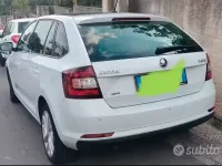 Usata Skoda Rapid 122 CV (89 kW) 2018 Bianco Utilitaria