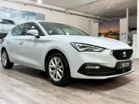 Usata Seat Leon Style 150 CV (110 kW) 2021 Bianco Berlina