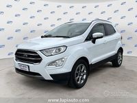 Usata Ford Ecosport Titanium S 125 CV (91 kW) 2019 Bianco SUV