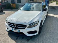 Usata Mercedes C220 Premium 170 CV (125 kW) 2016 Bianco Station wagon