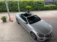Usado Mercedes C220 Executive 170 CV (125 kW) 2017 Plateado Descapotable
