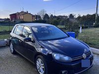 Usata VW Golf VI 102 CV (75 kW) 2010 Nero Utilitaria