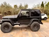 Begagnad Jeep Wrangler 177 HK (130 kW) 2008 Svart SUV