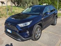 Usata Toyota RAV4 Hybrid Lounge 218 CV (160 kW) 2019 Blu/azzurro SUV