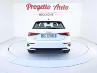 Usata Audi A3 Ambiente 110 CV (80 kW) 2020 Bianco ibis Berlina