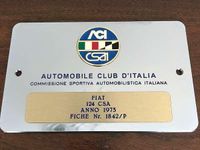 Usata Fiat 124 Spider Abarth 129 CV (94 kW) 1973 Bianco Cabrio