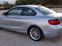 Usata BMW 218 Advantage 150 CV (110 kW) 2016 Argento Coupé