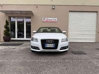 Usata Audi A3 Cabriolet Ambition 105 CV (77 kW) 2012 Bianco Cabrio