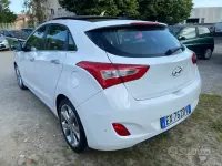 Usata Hyundai i30 Style 128 CV (94 kW) 2014 Bianco Berlina