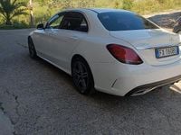 Usata Mercedes C220 Premium 194 CV (142 kW) 2019 Bianco Berlina