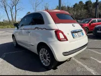 Usata Fiat 500 69 CV (50 kW) 2011 Bianco Cabrio