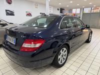 Usata Mercedes C200 Avantgarde 136 CV (100 kW) 2010 Blu Berlina
