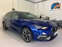 Usata Seat Leon FR 150 CV (110 kW) 2021 Blu/azzurro Station wagon