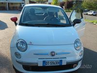 Usata Fiat 500 Lounge 75 CV (55 kW) 2009 Bianco Berlina