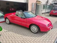 Usata Alfa Romeo Spider Lusso 192 CV (141 kW) 1996 Rosso Cabrio