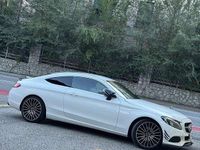 Usata Mercedes C220 170 CV (125 kW) 2017 Bianco Coupé