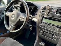 Usata VW Golf VI Highline 140 CV (102 kW) 2010 Blu Utilitaria