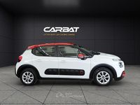 Usata Citroën C3 102 CV (75 kW) 2021 Bianco e rosso Utilitaria