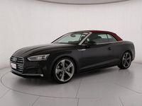 Usata Audi A5 Cabriolet Sport 245 CV (180 kW) 2019 Nero mito metallizzato rosso Cabrio