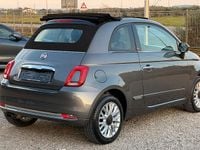 Usata Fiat 500C Lounge 69 CV (50 kW) 2019 Grigio Cabrio