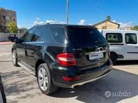 Usata Mercedes ML350 211 CV (155 kW) 2010 Nero SUV