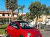 Usata Fiat 500C Lounge 69 CV (50 kW) 2017 Rosso Cabrio