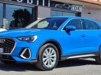 Usata Audi Q3 Sportback S-Line 150 CV (110 kW) 2020 Azzurro SUV