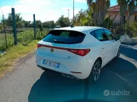 Usata Seat Leon FR 131 CV (96 kW) 2021 Bianco Berlina