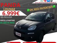 Usata Fiat Panda Lounge 69 CV (50 kW) 2015 Nero Utilitaria
